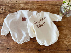 Baby bear crew-neck crawl Bodysuit