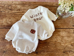 Baby bear crew-neck crawl Bodysuit