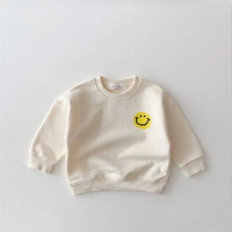 Baby smiley face top