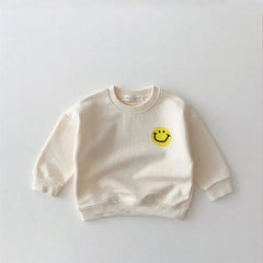 Baby smiley face top