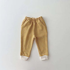 2 piece baby striped suit