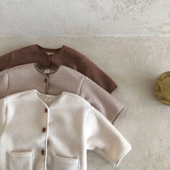 Baby cozy crew-neck top