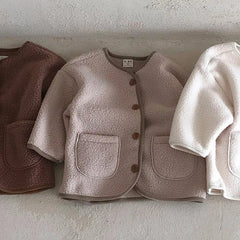 Baby cozy crew-neck top