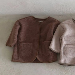 Baby cozy crew-neck top