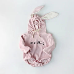 Baby Rabbit hooded Bodysuit