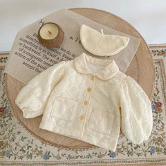 Baby flower coat