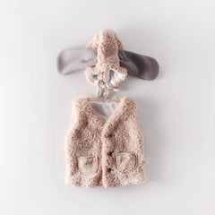 Baby wool lamb vest