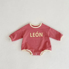 Baby alphabet print Bodysuit