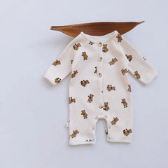 Baby Bear print romper