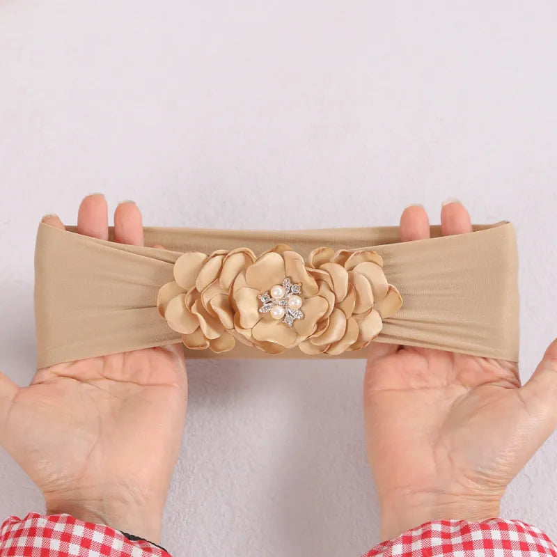 Baby Girl Flower Bow Headband