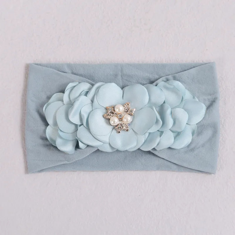 Baby Girl Flower Bow Headband