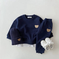 2-Piece Baby Bear Print Set