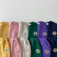 2-Piece Floral Embroidery Set