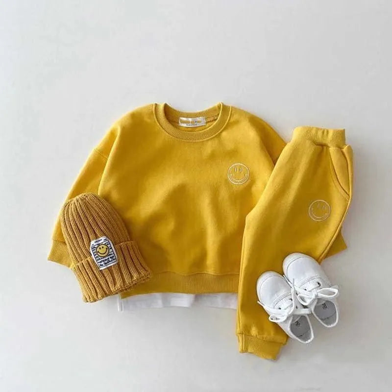 2pcs Baby Smiley Embroidery Set