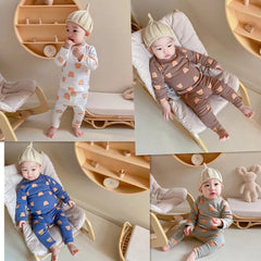 2-Piece Baby Bear Print Set