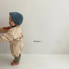 Baby Solid Color Elastic PP Pants