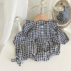 Baby Plaid Print Bodysuit