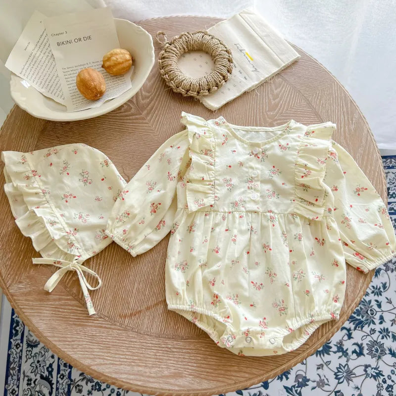 Baby Floral Print Bodysuit