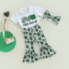 3-piece Baby St. Patrick's Day Set