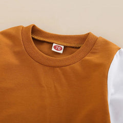 2-Piece Baby Patchwork Sleeve Set