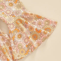 Baby Girl Flower Print Romper