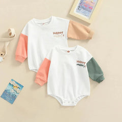 Baby Happy Print Bodysuit