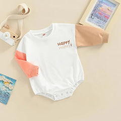 Baby Happy Print Bodysuit