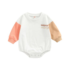 Baby Happy Print Bodysuit