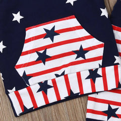 2pcs Baby Boy Independence Day Set