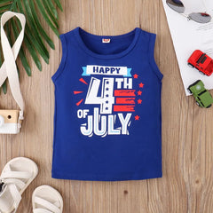 2pcs Baby Boy Independence Day Set