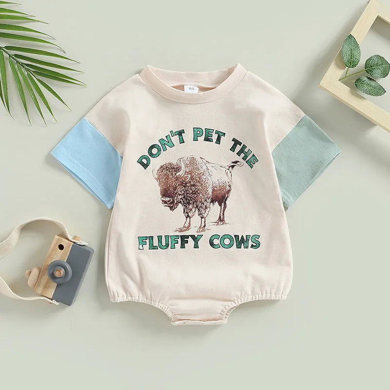 Baby Cowboy  Print Bodysuit