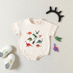 Baby Dinosaur Print Bodysuit