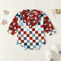 Baby Plaid Print Bodysuit