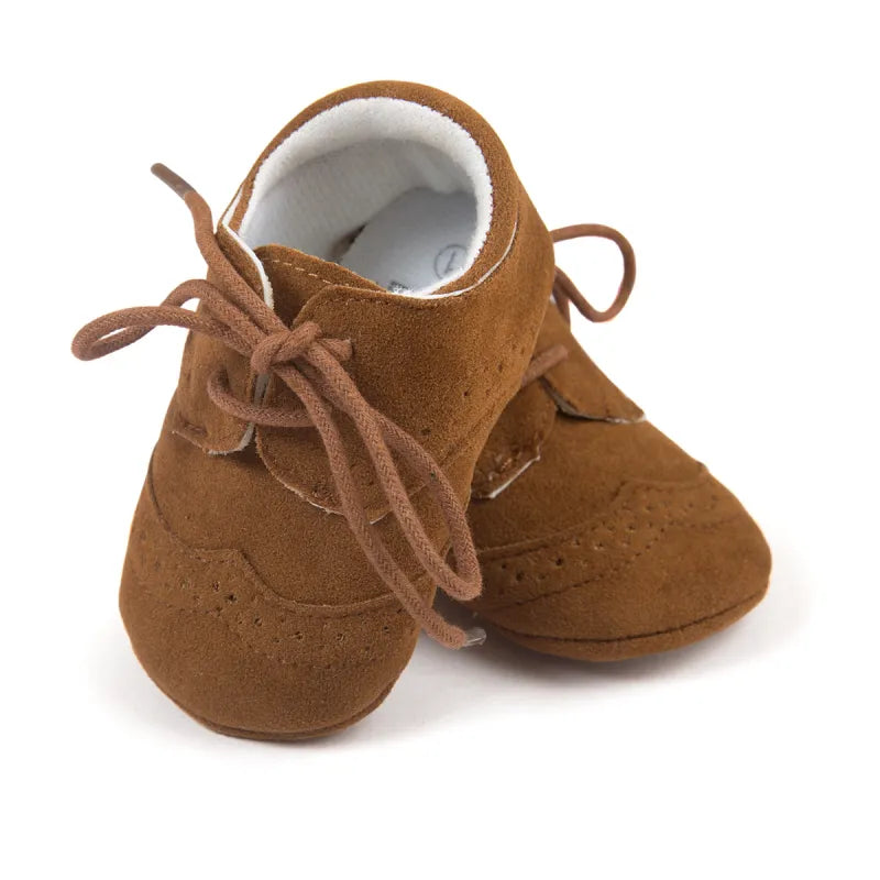 Baby Soft Sole Leather Toddler Shoes