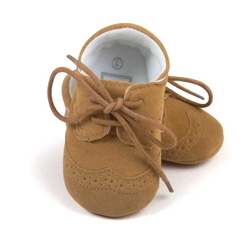 Baby Soft Sole Leather Toddler Shoes