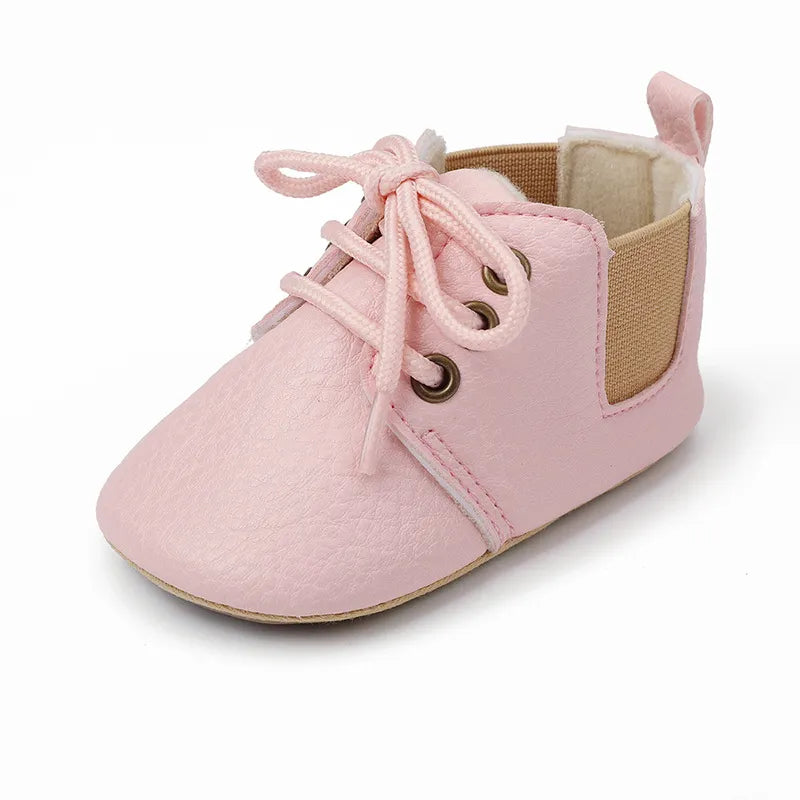 Baby Soft Sole Leather Toddler Shoes