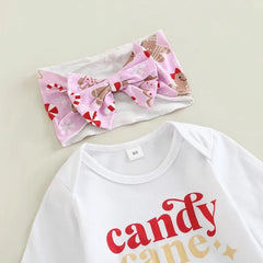 Baby Girl Candy Cane Cutie Set