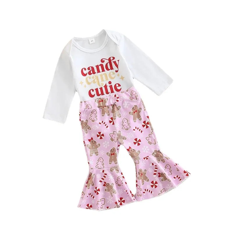 Baby Girl Candy Cane Cutie Set