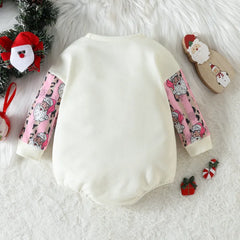 Baby Christmas Print Romper