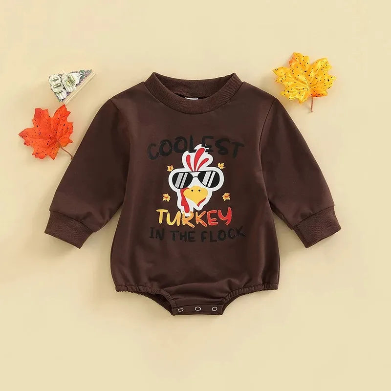 Baby Thanksgiving Romper