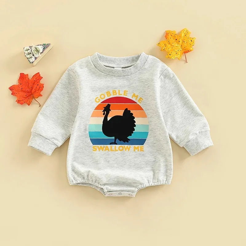 Baby Thanksgiving Romper