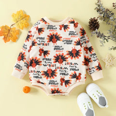 Baby Thanksgiving Romper