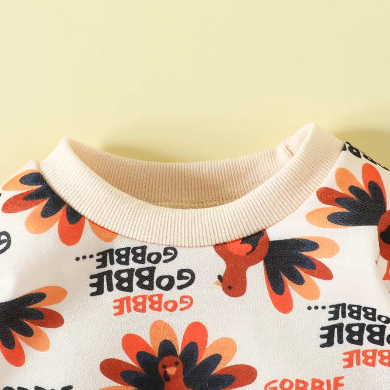 Baby Thanksgiving Romper