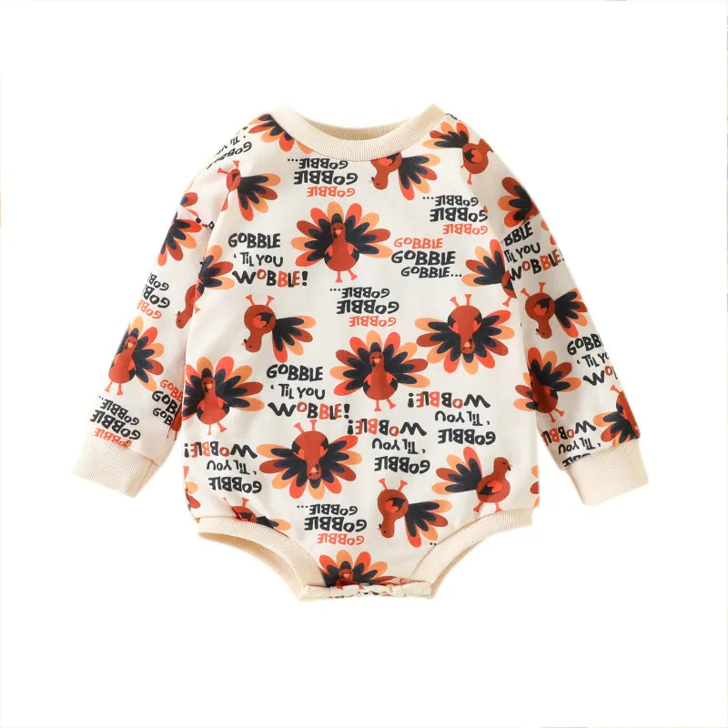 Baby Thanksgiving Romper