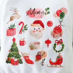 Baby Christmas Print Romper