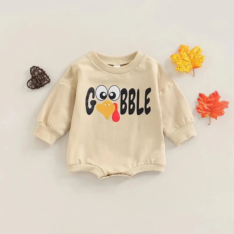 Baby Thanksgiving Romper