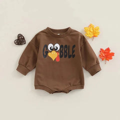 Baby Thanksgiving Romper