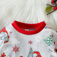 Baby Christmas Print Romper