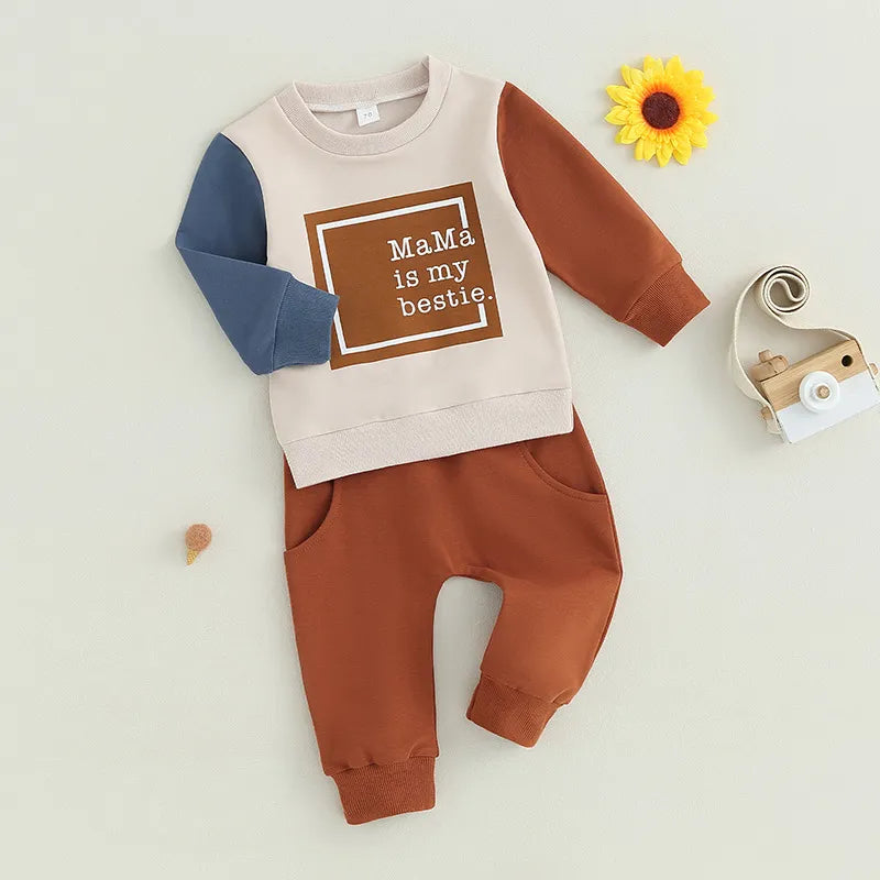 Baby Aama Is My bestie Set