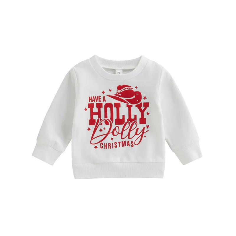 Baby Christmas Print Top